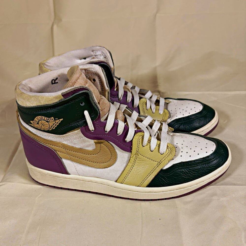 Jordan Air Jordan 1 Method of Make High Top Galactic Jade FB9891-300 S 11W/9.5M
